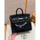 에르메스 Hermes Birkin Cargo 25cm Canvas and Swift 89 Noir/silver