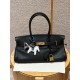 에르메스 Hermes Shoulder Birkin 42cm Togo 89 noir/gold