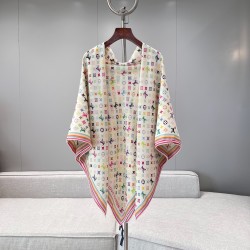 루이비통 Louis Vuitton LV x TM Monogram Multicolor 숄 134x134cm