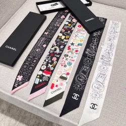 샤넬 CHANEL 실크 트윌리 120×6CM