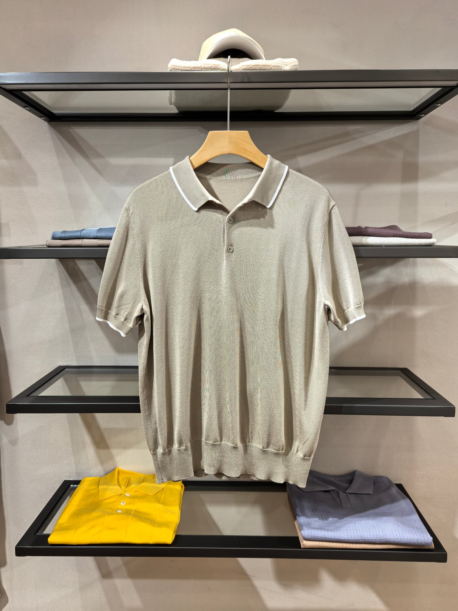 브루넬로 쿠치넬리 Brunello Cucineli 반팔 티셔츠