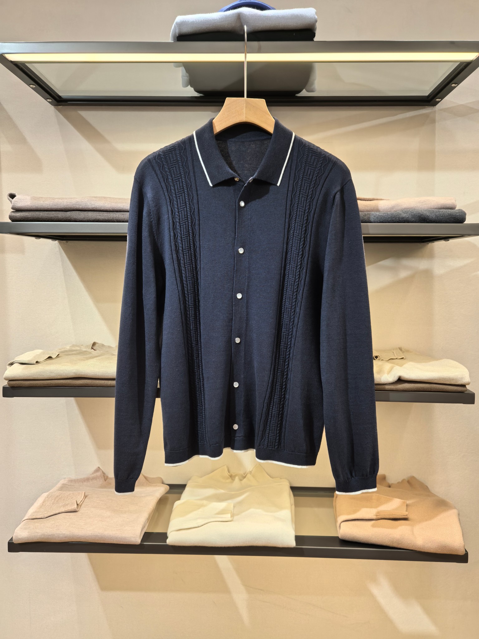 브루넬로 쿠치넬리 Brunello Cucineli 긴팔 티셔츠