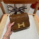 에르메스 Hermes Constance 19cm Alligator shiny crocodile 17 Ficelli/gold