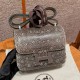 에르메스 Hermes Constance 19cm Lizard 1B Ombre/silver