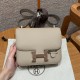 에르메스 Hermes Constance with mirror 19cm Epsom S2 Trench/Rose gold