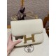 에르메스 Hermes Constance with mirror 24cm Epsom 10 Craie/gold