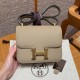 에르메스 Hermes Constance with mirror 19cm Epsom S2 Trench/gold