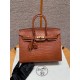 에르메스 Hermes Birkin 25cm Matte Alligator 37 Gold/gold