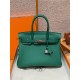 에르메스 Hermes Birkin 30cm Togo U4 Vert certigo/silver