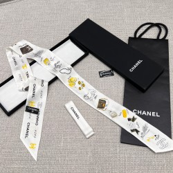 샤넬 CHANEL 실크 트윌리 120×6CM