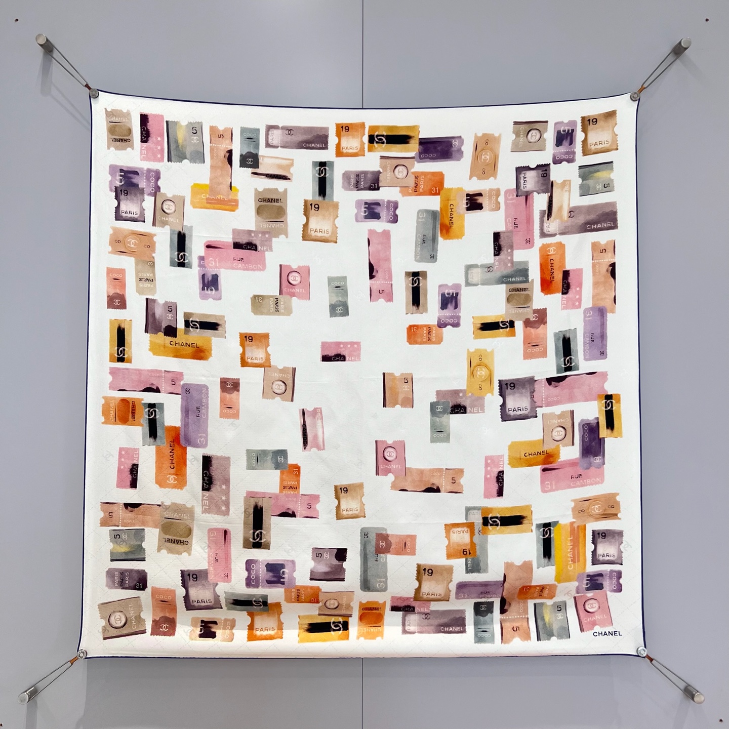 샤넬 CHANEL 스카프 90×90CM