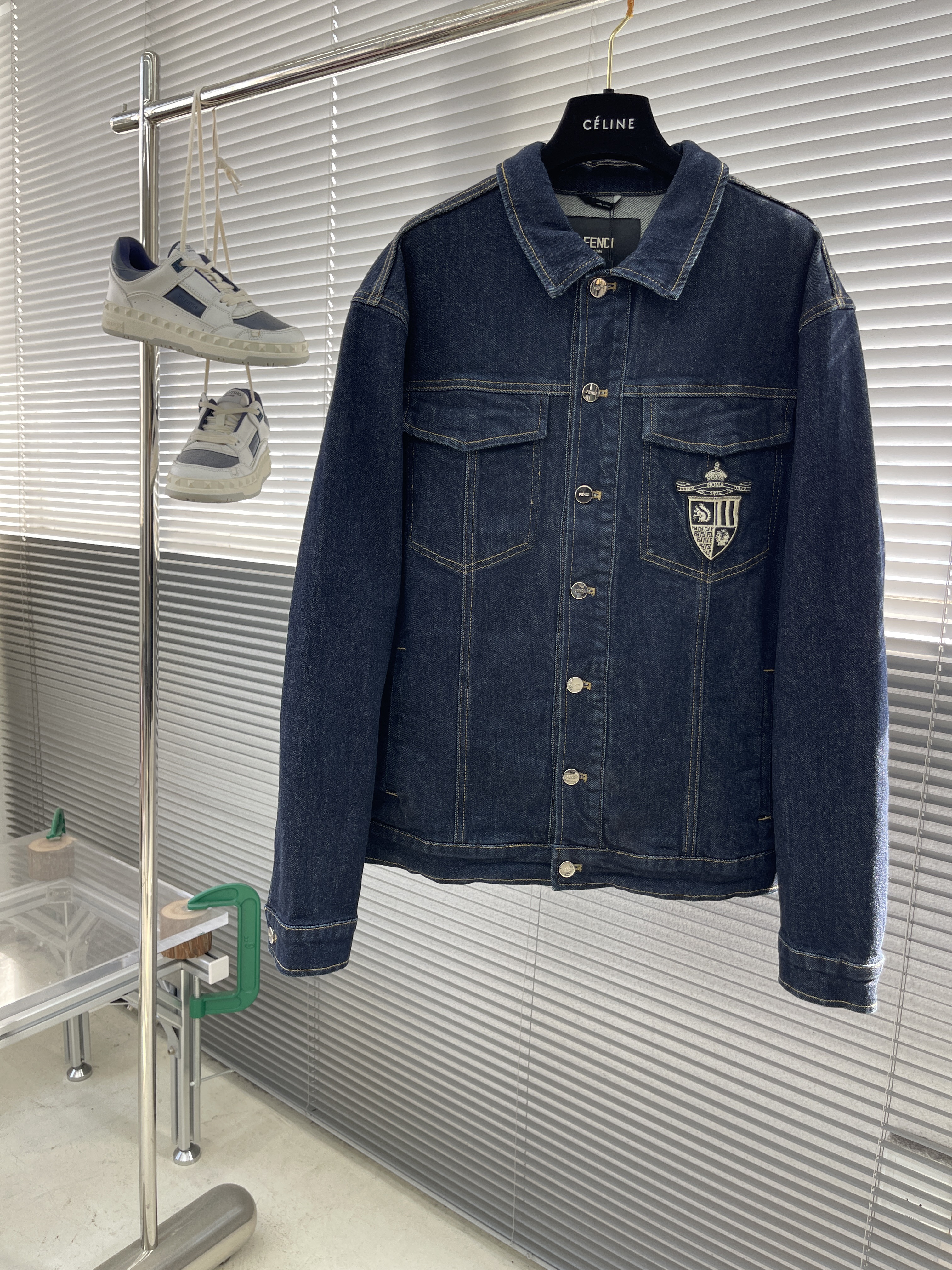 펜디 FENDI 데님자켓