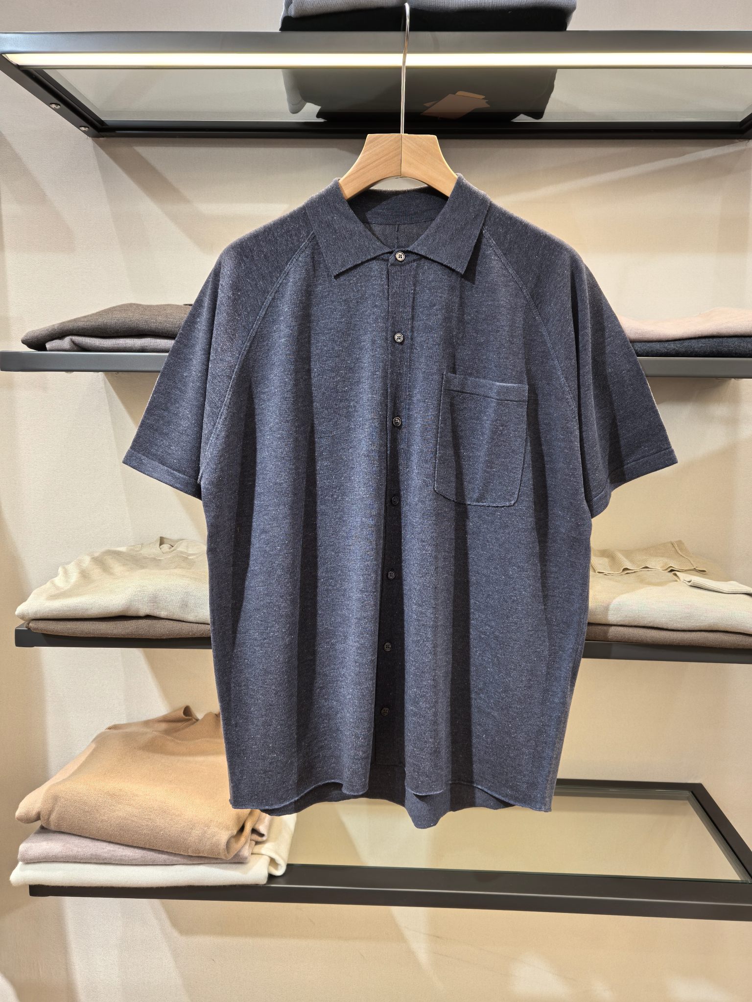 제냐 Zegna 반팔 셔츠