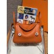 에르메스 Hermes Lindy 26cm Clemence 9J Feu/silver