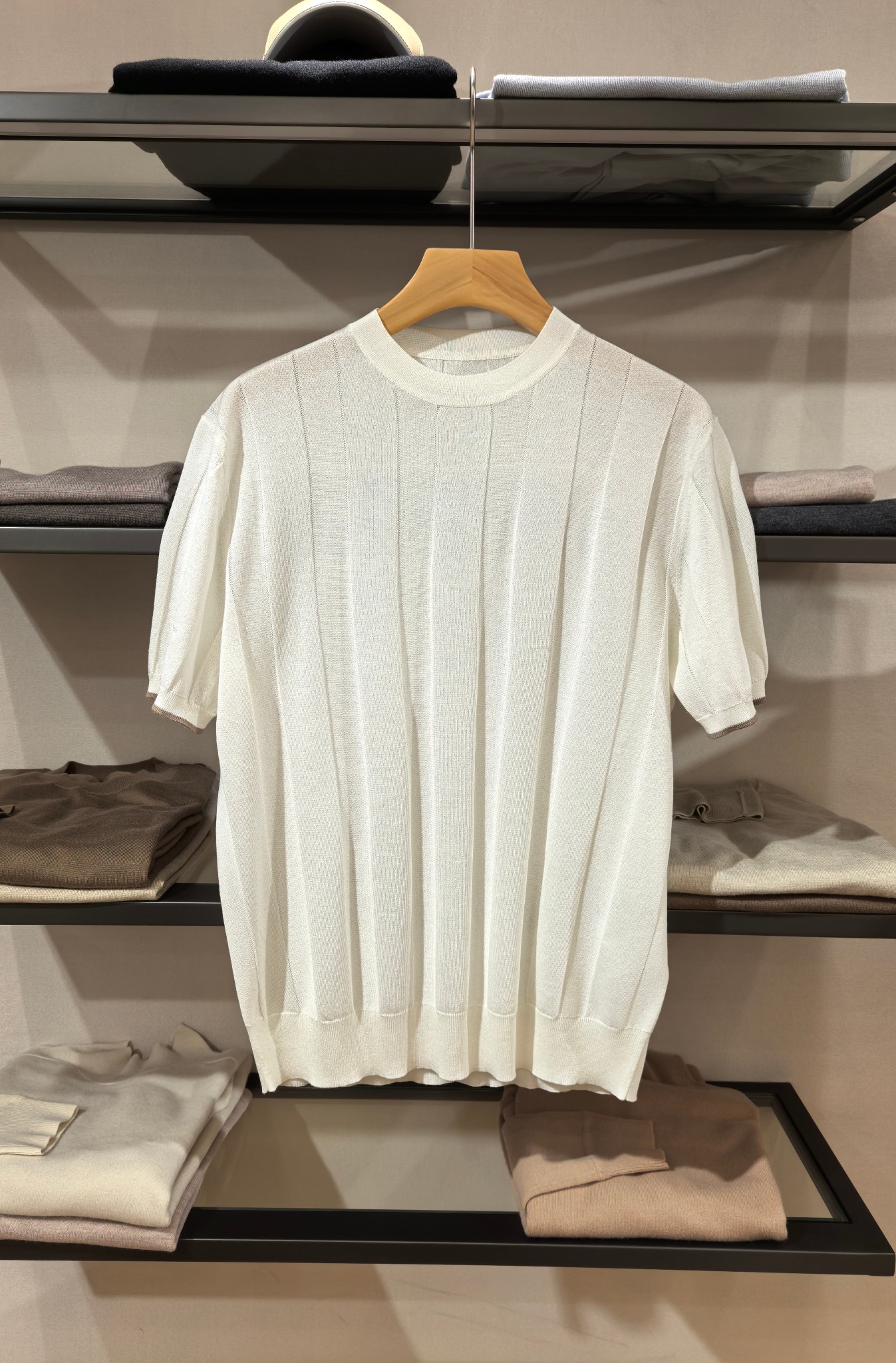 브루넬로 쿠치넬리 Brunello Cucineli 반팔 티셔츠