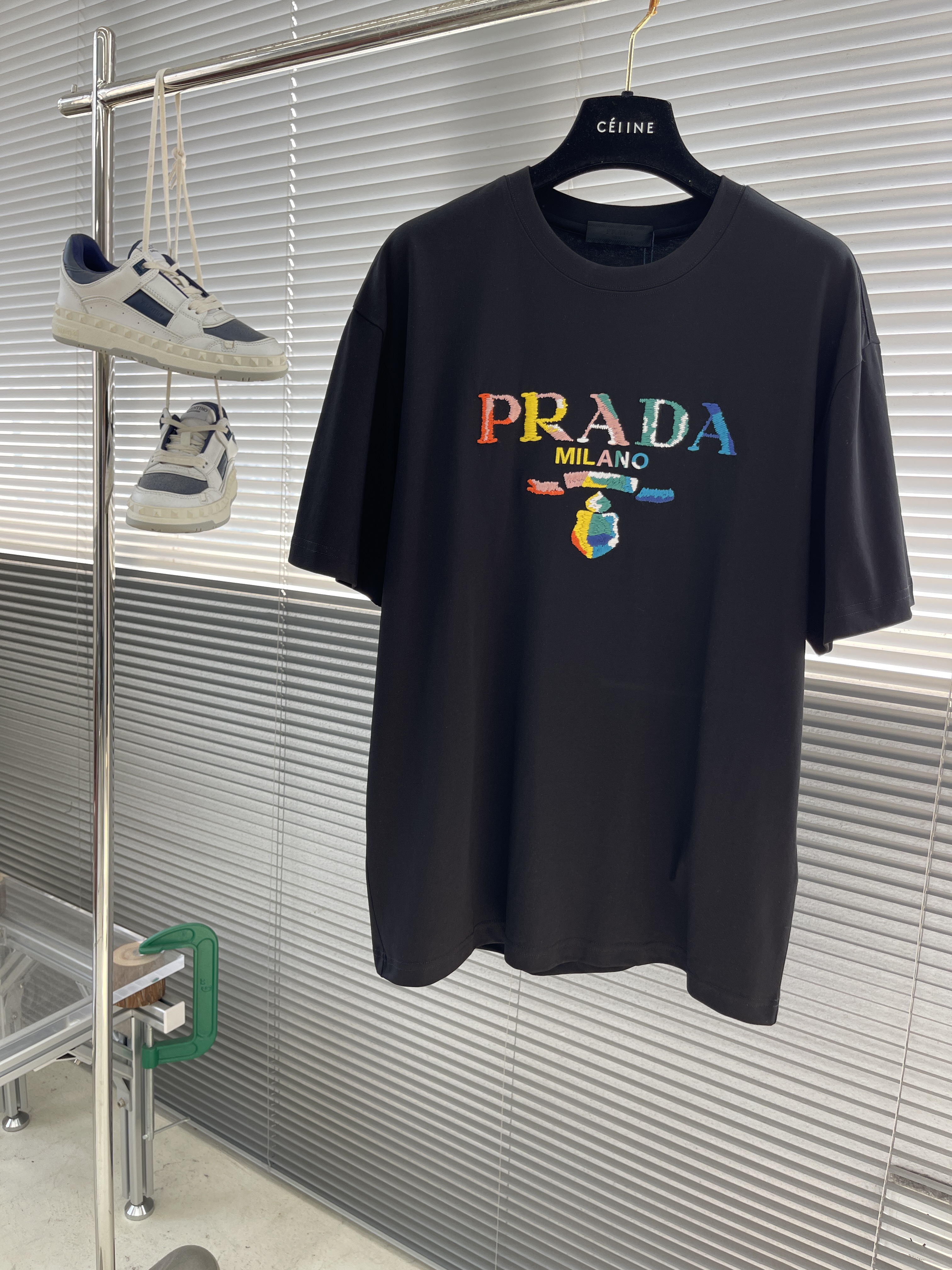 프라다 Prada 반팔 티셔츠