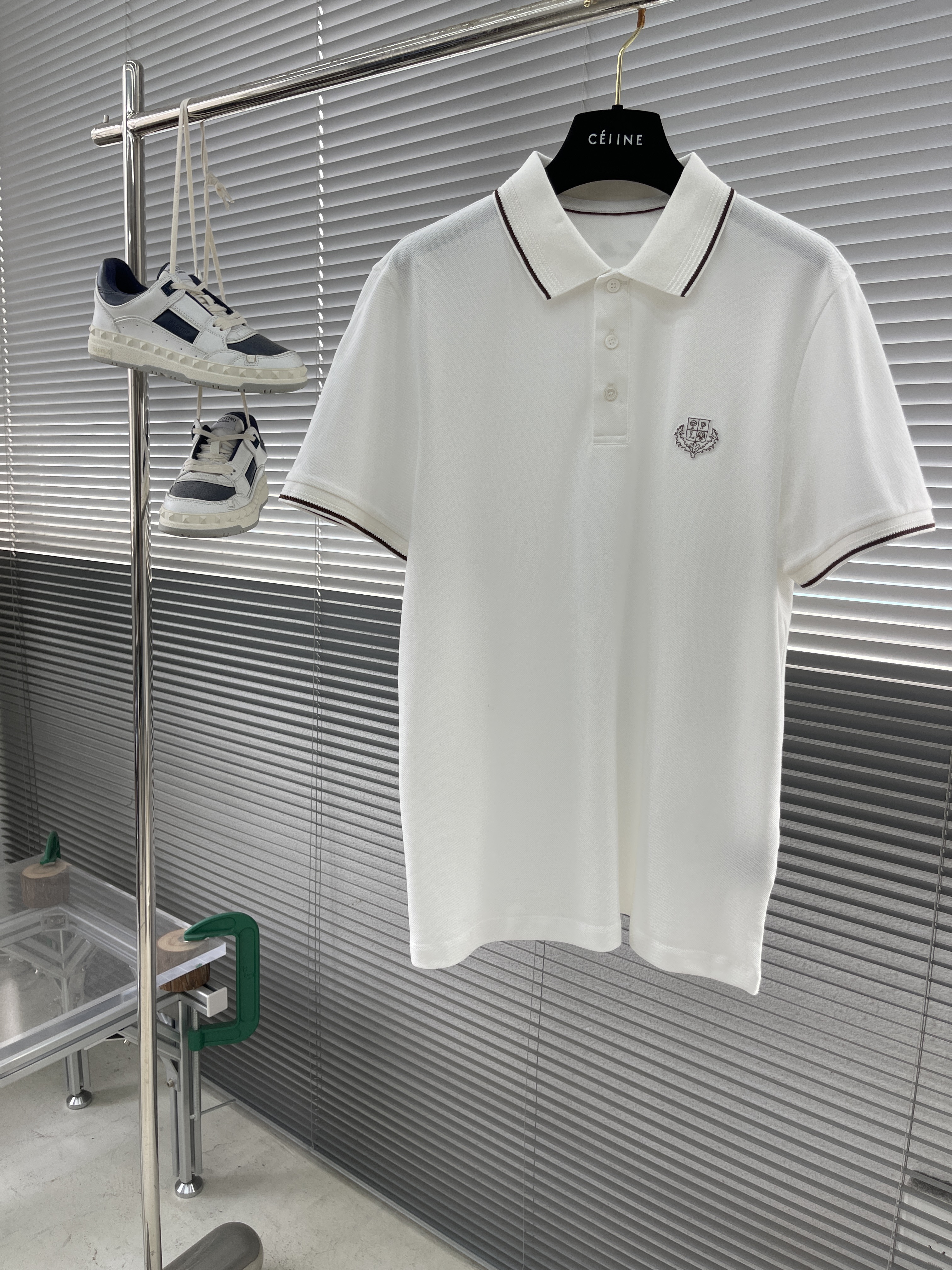 로로피아나 Loro Piana 반팔 폴로 셔츠