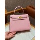 에르메스 Hermes Kelly 25cm Epsom 3Q Rose Sakure/gold