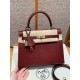 에르메스 Hermes Kelly 25cm Epsom 55 Rouge H/gold