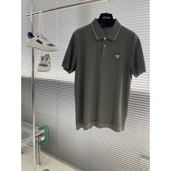 프라다 Prada 반팔 폴로 셔츠