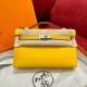 에르메스 Hermes Kelly Pochette 22cm Swift 9V/gold
