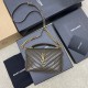 생로랑 Saint laurent/YSL 779430 College Mini Chain Bag in Shiny Crackled Leather 20CM