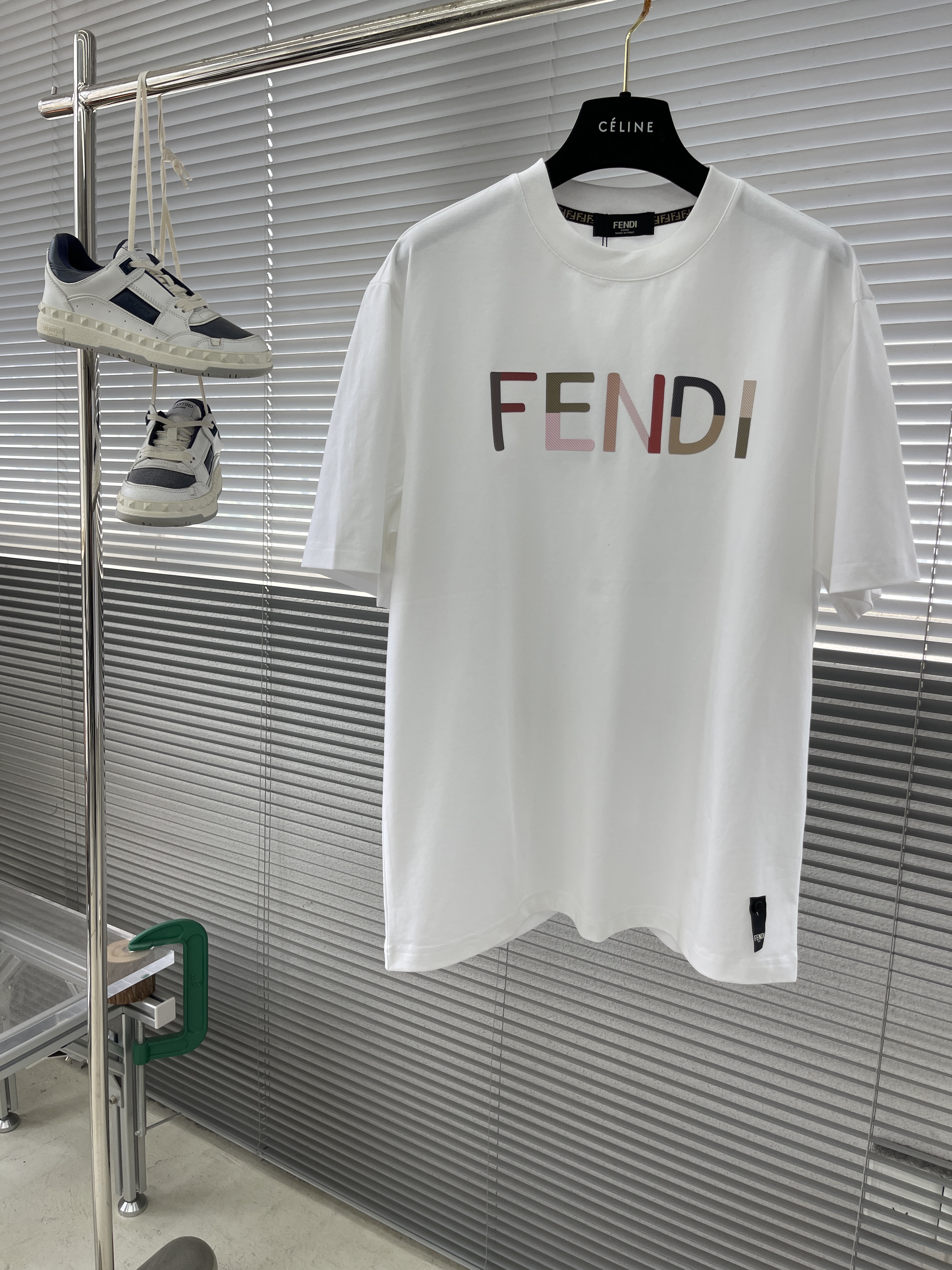펜디 FENDI 반팔 티셔츠