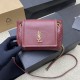 생로랑 Saint laurent/YSL 672738 Mini Nolita in Lambskin Hot Wine 18CM