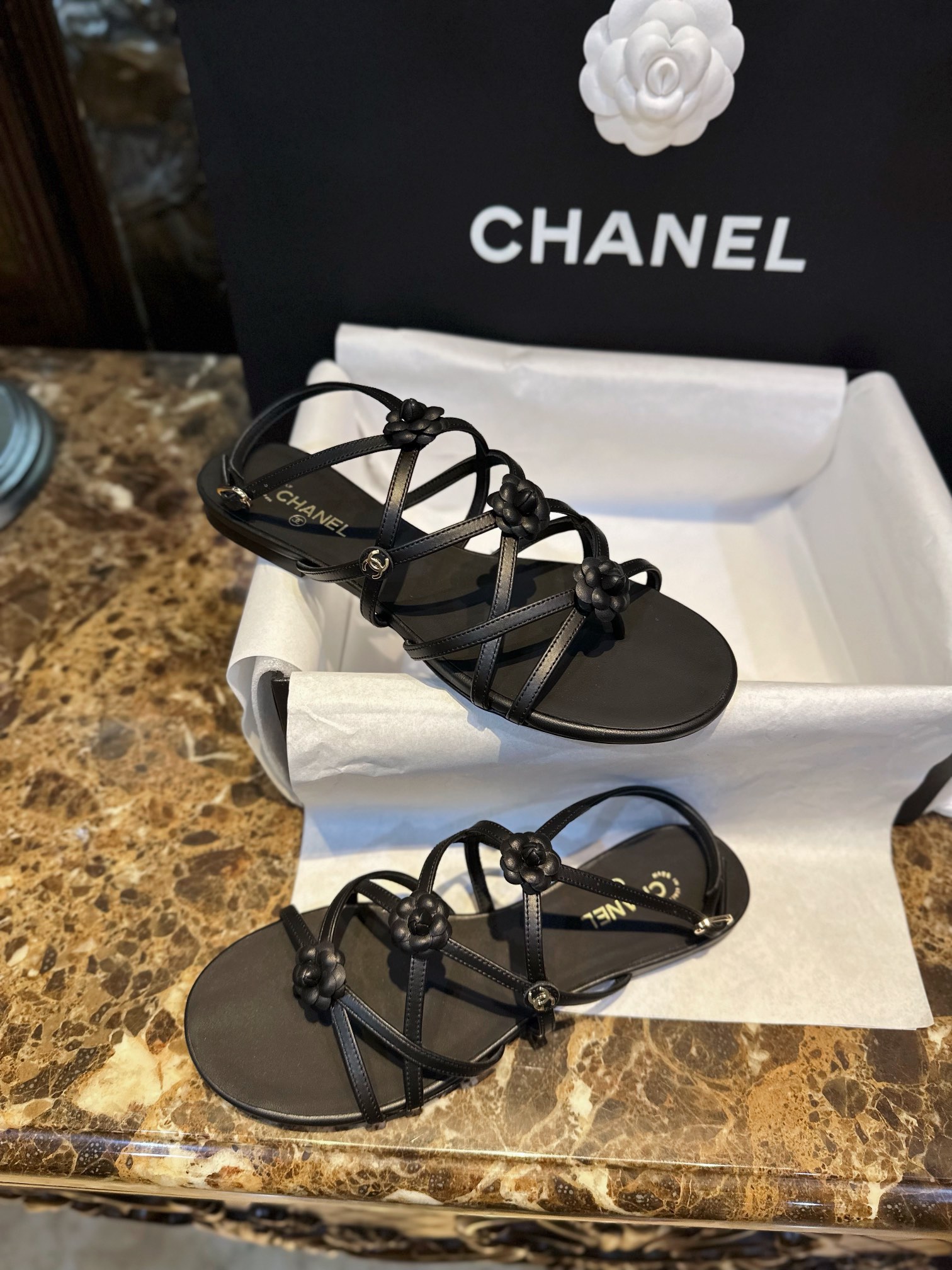 샤넬 CHANEL 샌들
