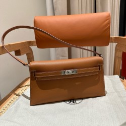 에르메스 Hermes Kelly elan 27cm Epsom 37 Gold/silver