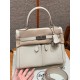 에르메스 Hermes Kelly Lakis 28cm Swift 10 Craie/silver