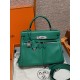 에르메스 Hermes Kelly Lakis 32cm Swift U4 Vert vertigo/silver