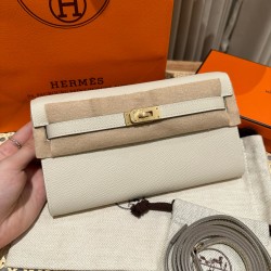 에르메스 Hermes  Kelly to go 19cm Epsom 10 Nraie/gold