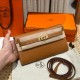 에르메스 Hermes  Kelly to go 19cm Epsom 37 Gold/gold