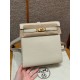 에르메스 Hermes Kelly Ado 21cm Clemence 10 Craie/gold