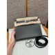 에르메스 Hermes Kelly danse 22cm evercolor 0L Girs Meyer/silver