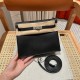 에르메스 Hermes Kelly danse 22cm evercolor 89 Noir/silver