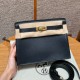 에르메스 Hermes Kelly danse 22cm swift 2Z Blue Nuit/gold