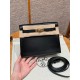 에르메스 Hermes Kelly danse 22cm swift 89 Noir/gold