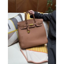 에르메스 Hermes Birkin Hac 40cm Togo 37 Gold/gold