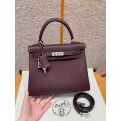 에르메스 Hermes Kelly 25cm Togo 0G Rouge seller/gold