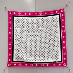 루이비통 Louis Vuitton M90694 Monogram Infinity Square 90 Bandeau Rose  90×90cm