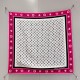 루이비통 Louis Vuitton M90694 Monogram Infinity Square 90 Bandeau Rose  90×90cm