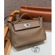 에르메스 Hermes Kelly 2424 29cm evercolor D0 Beige de Weimar/silver
