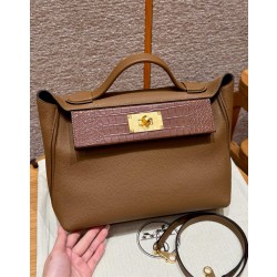 에르메스 Hermes Kelly 2424 29cm Togo 3G Alezan/gold