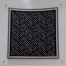 루이비통 Louis Vuitton LV x TM Monogram Multicolor 스커프 90×90cm