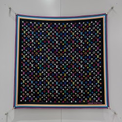 루이비통 Louis Vuitton LV x TM Monogram Multicolor 스커프 90×90cm