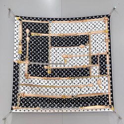루이비통 Louis Vuitton M78667 Monogram Confidential Square Black 90×90cm
