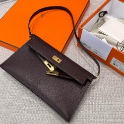 에르메스 Hermes Kelly elan Germany Leather 0G Rouge seller/gold