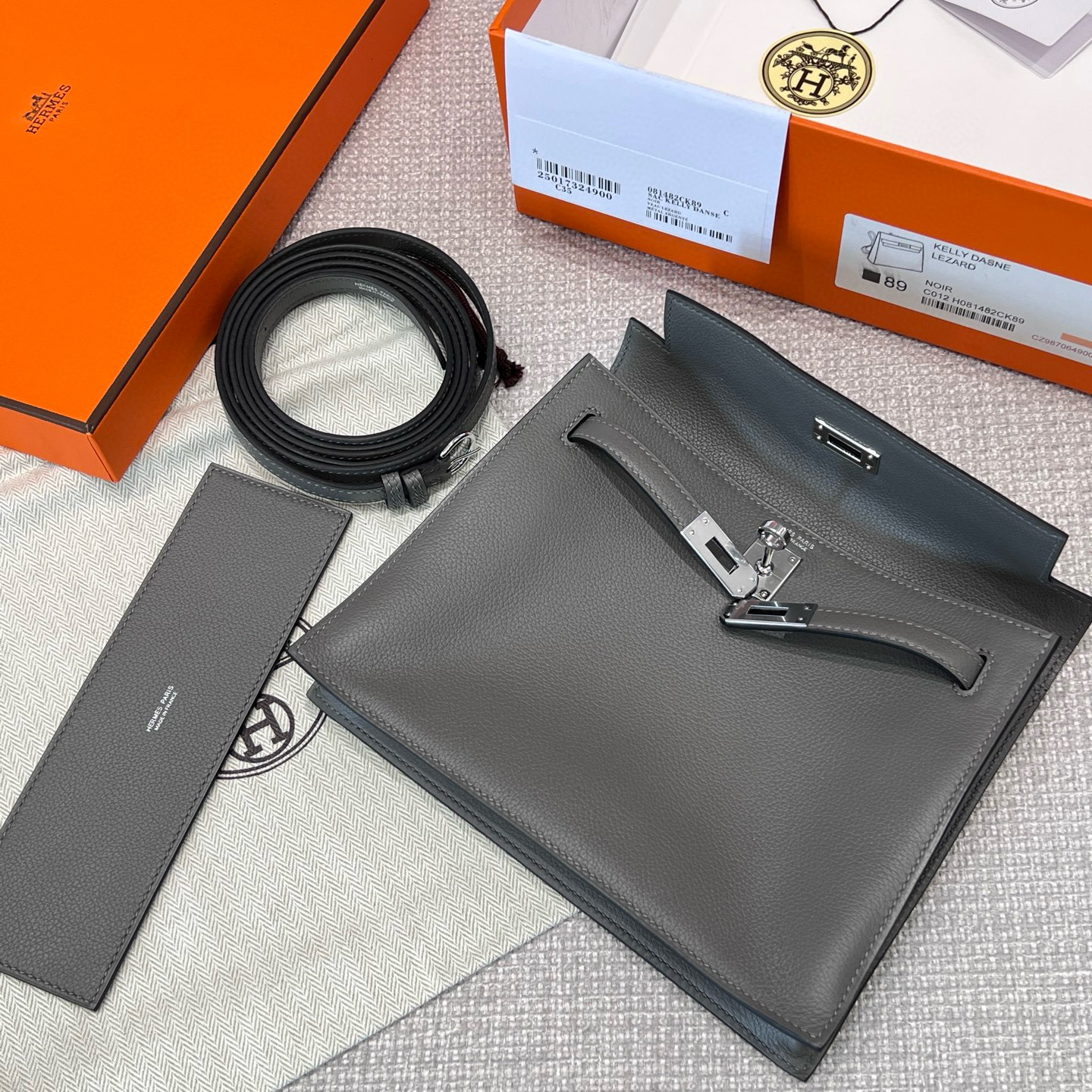 에르메스 Hermes Kelly danse Germany Leather 0L Girs Meyer/silver